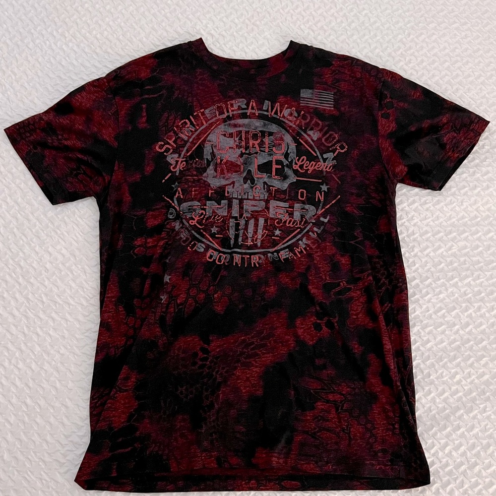 Affliction Freedom Defender Chris Kyle T-Shirt Size XL